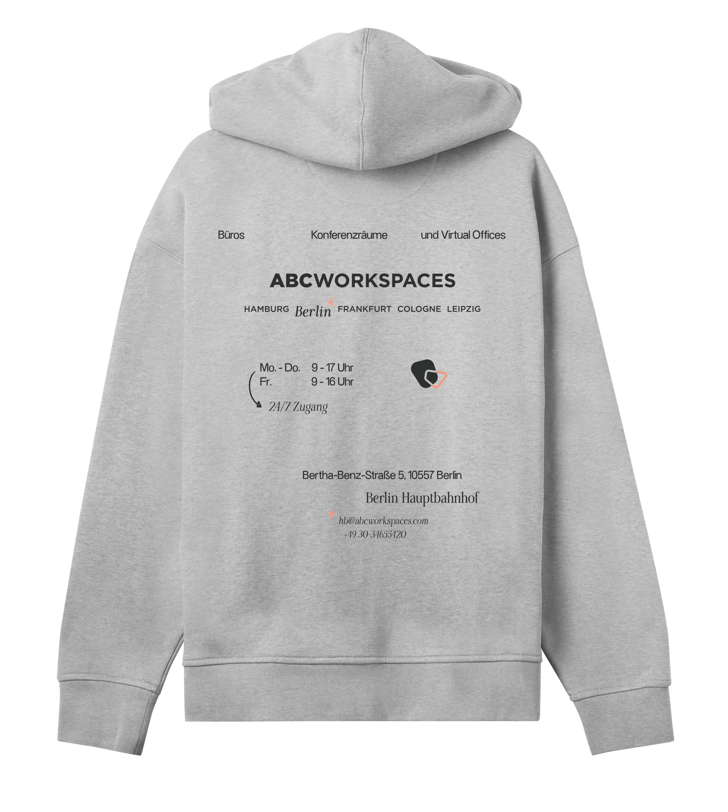 Berlin HBF Oversized Women's Hood